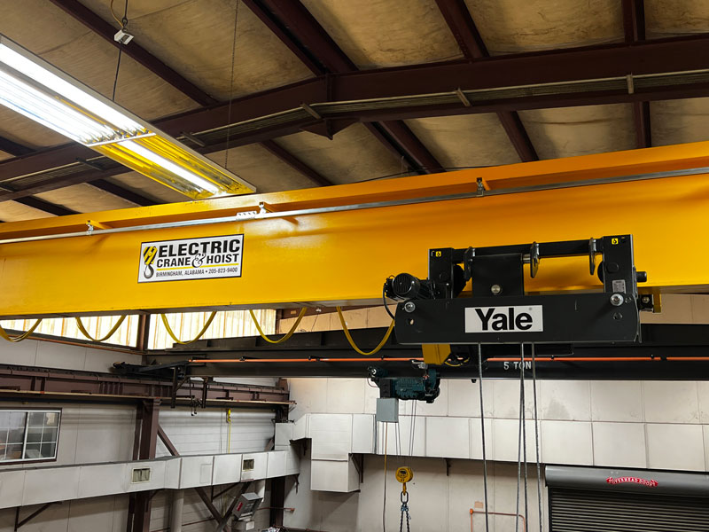 new tool room crane